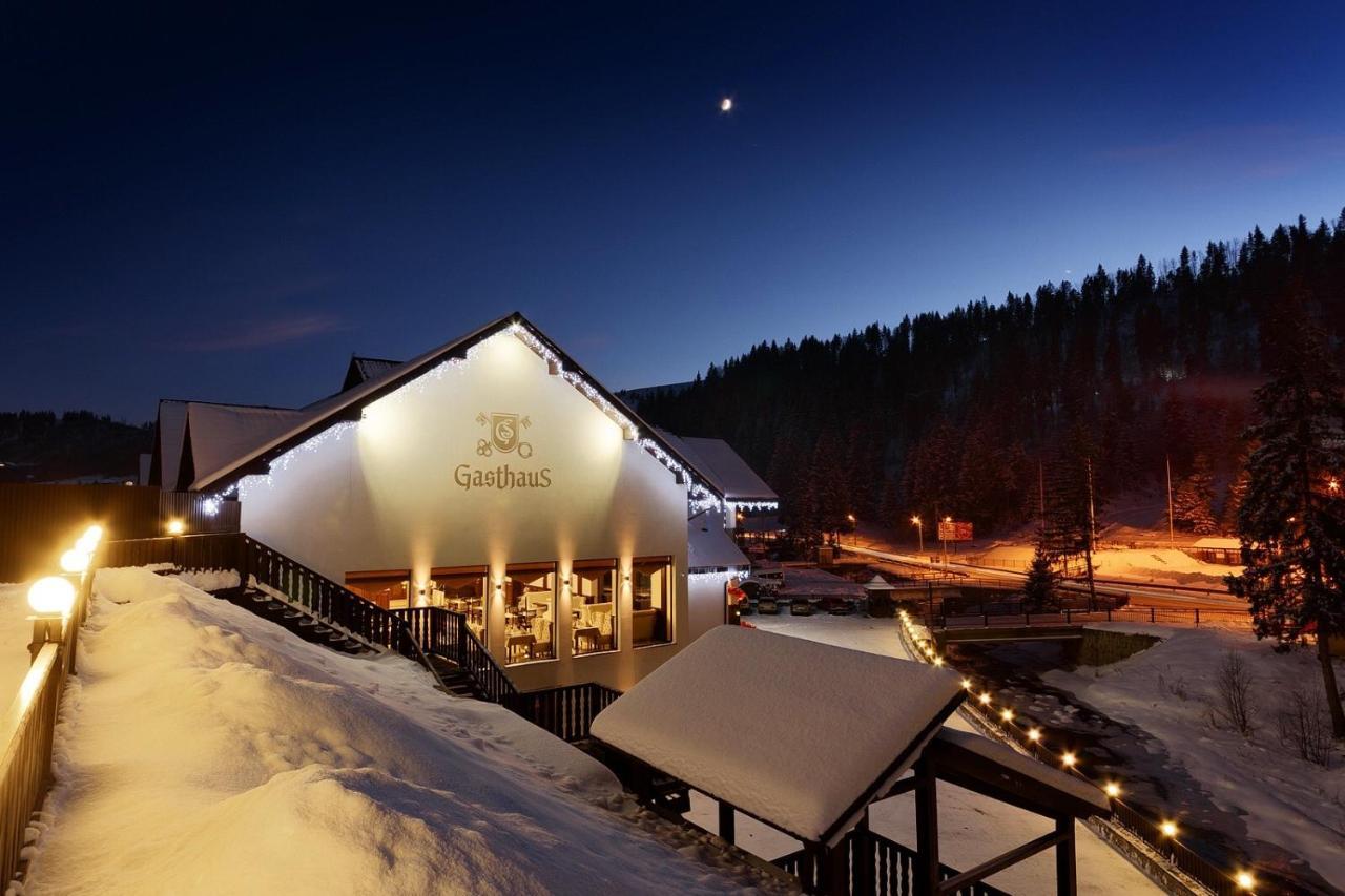 Gasthaus & Spa Bukovel Bagian luar foto